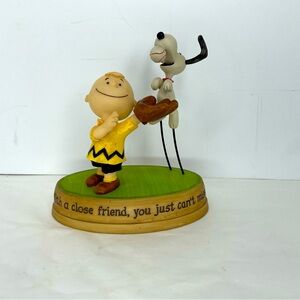 Hallmark Peanuts WITH A CLOSE FRIEND, YOU JUST CAN'T MISS  Snoopy Charlie Brown